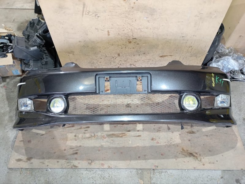 Бампер Toyota Mark Ii JZX110 1JZ-FSE 2002 передний (б/у)