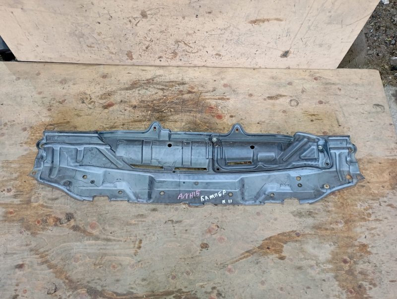 Защита бампера Toyota Alphard ANH15 2AZ-FE 2005 передняя (б/у)