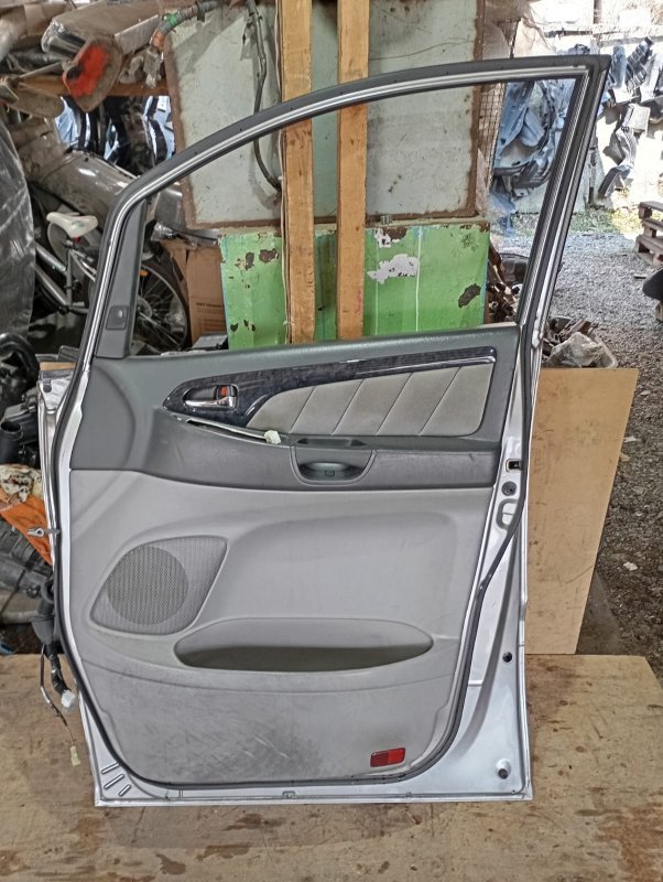 Обшивка дверей Toyota Alphard ANH15 2AZ-FE 2005 передняя правая (б/у)