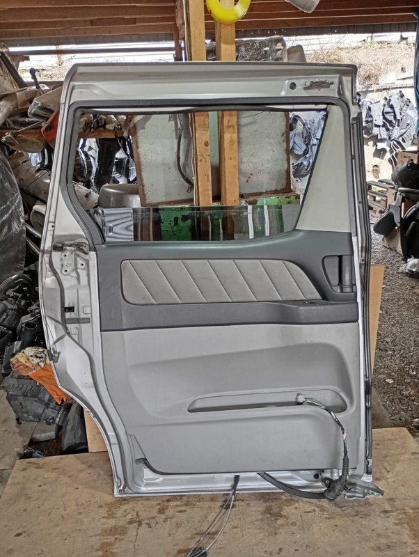 Обшивка дверей Toyota Alphard ANH15 2AZ-FE 2005 задняя левая (б/у)