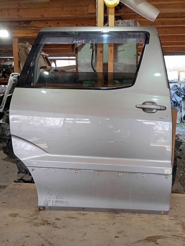 Дверь Toyota Alphard ANH15 2AZ-FE 2005 задняя правая (б/у)
