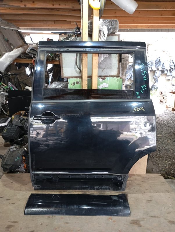 Дверь MITSUBISHI DELICA D5 CV5W 4B12 2010 задняя левая (б/у)
