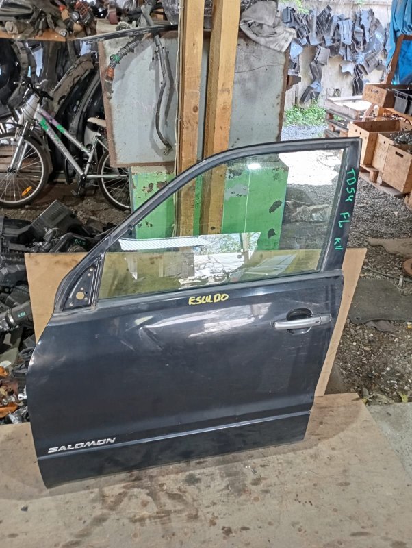 Дверь Suzuki Escudo TD54W J20A 2006 передняя левая (б/у)