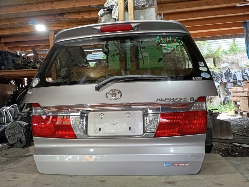 Дверь задняя Toyota Alphard ANH15 2AZ-FE 2005 (б/у)