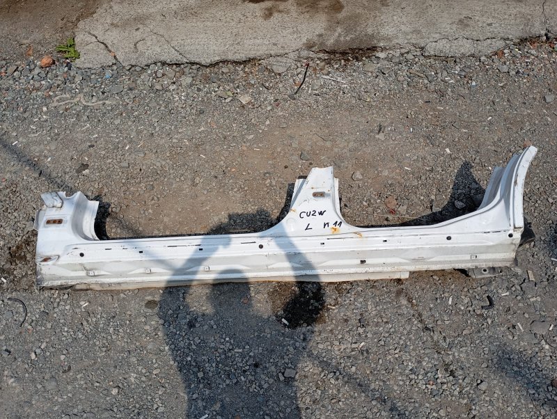 Порог MITSUBISHI AIRTREK CU2W 4G63T 2005 левый (б/у)