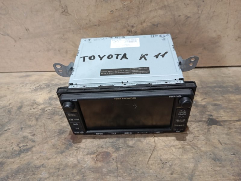Магнитофон TOYOTA ALPHARD ANH15 2AZ-FE 2005 (б/у)