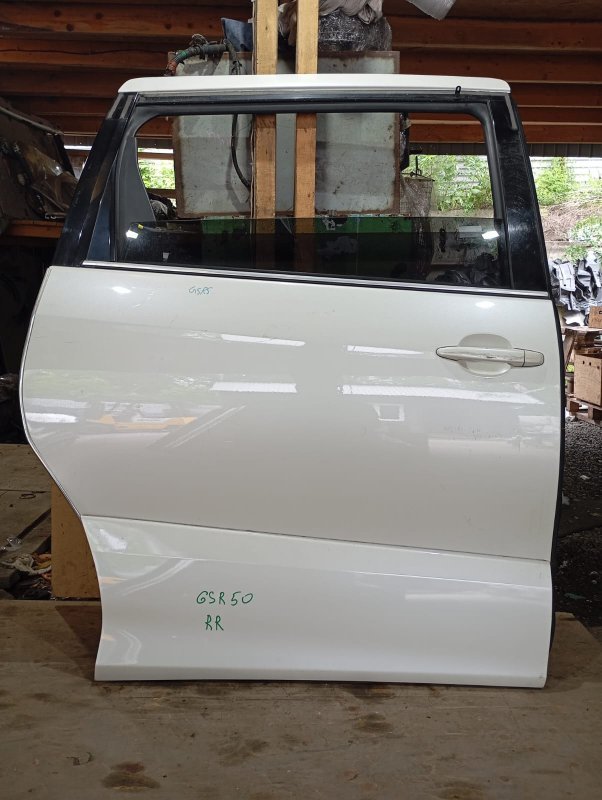 Дверь TOYOTA ESTIMA GSR50 2GR-FE 2008 задняя правая (б/у)
