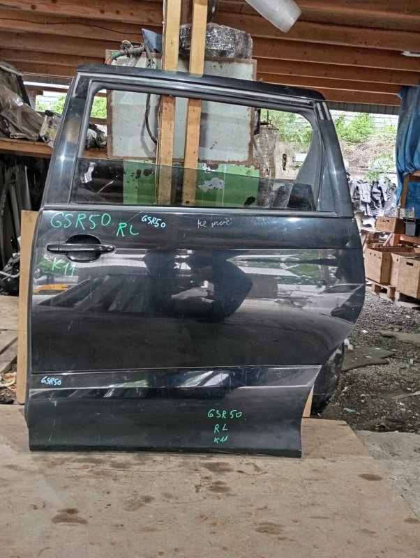 Дверь TOYOTA ESTIMA GSR50 2GR-FE 2008 задняя левая (б/у)