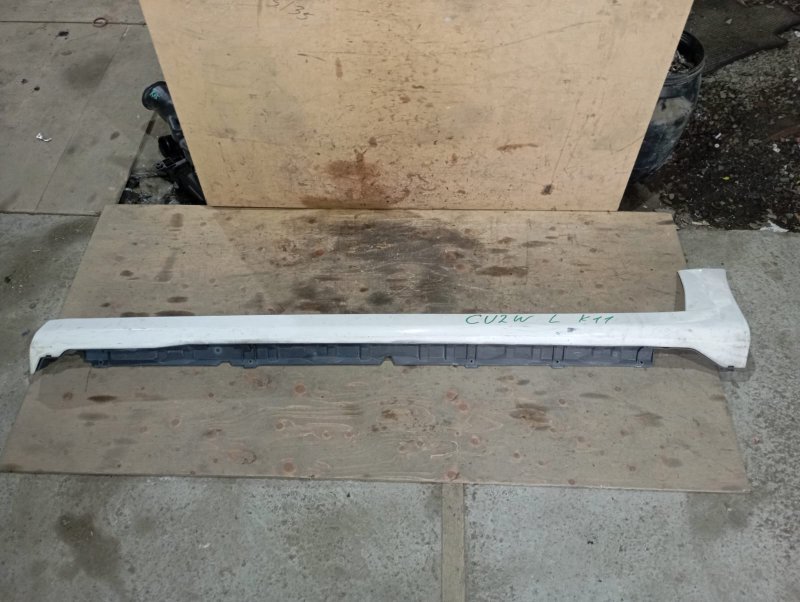Порог MITSUBISHI AIRTREK CU2W 4G63T 2005 левый (б/у)