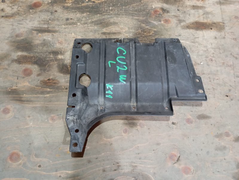 Защита двигателя MITSUBISHI AIRTREK CU2W 4G63T 2005 передняя левая (б/у)