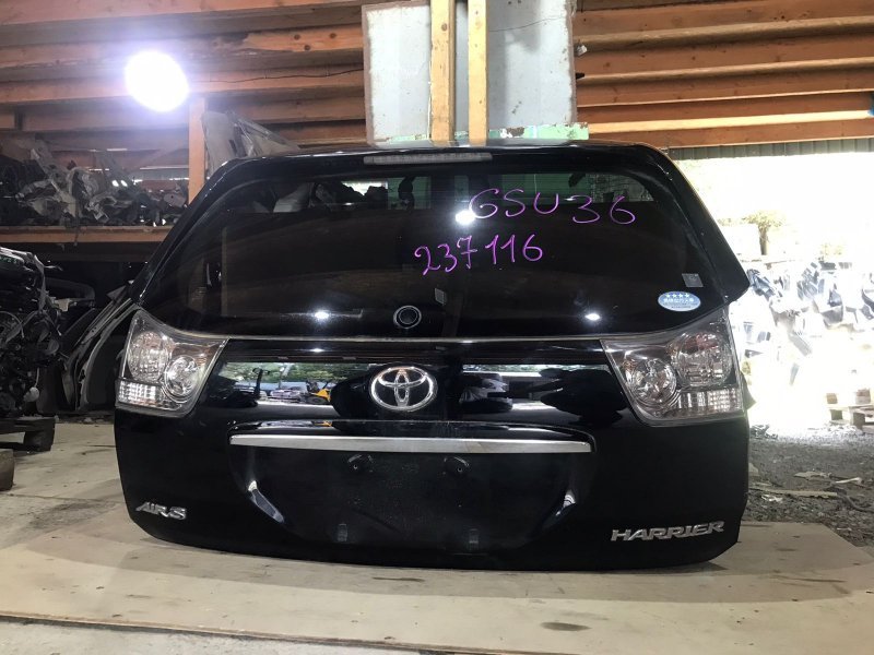 Дверь задняя TOYOTA HARRIER GSU35 2GR-FE 2008 (б/у)