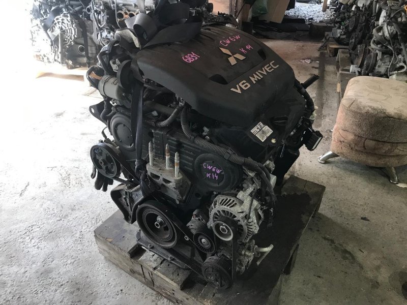 Двигатель MITSUBISHI OUTLANDER CW6W 6B31 2008 (б/у)