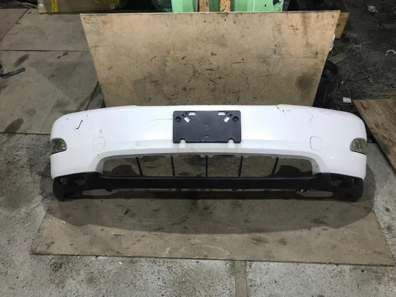 Бампер TOYOTA HARRIER GSU35 2GR-FE 2008 передний (б/у)