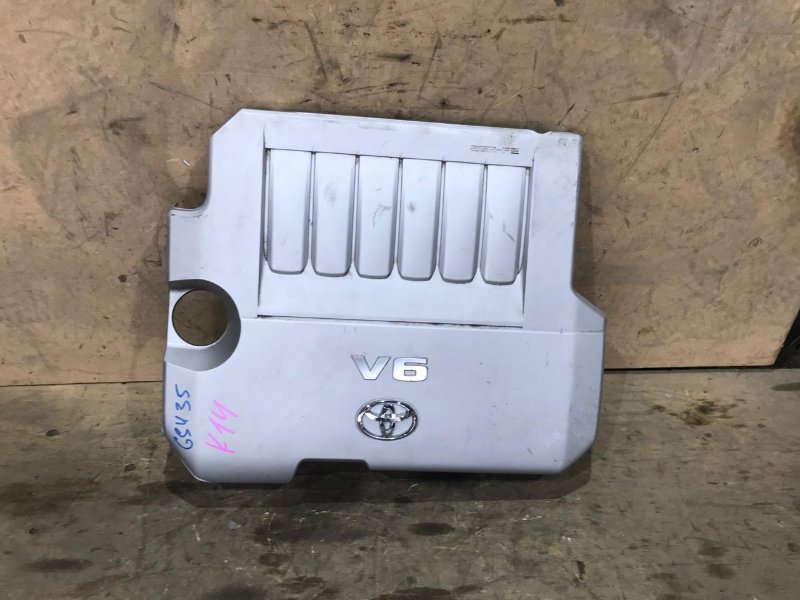 Пластиковая крышка на двс TOYOTA HARRIER GSU35 2GR-FE 2008 (б/у)