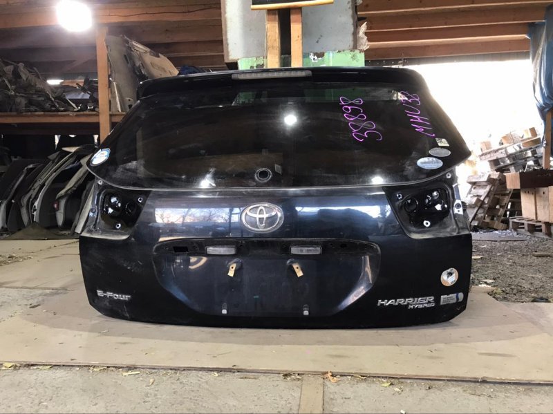 Дверь задняя TOYOTA HARRIER MHU38 3MZ-FE 2008 (б/у)