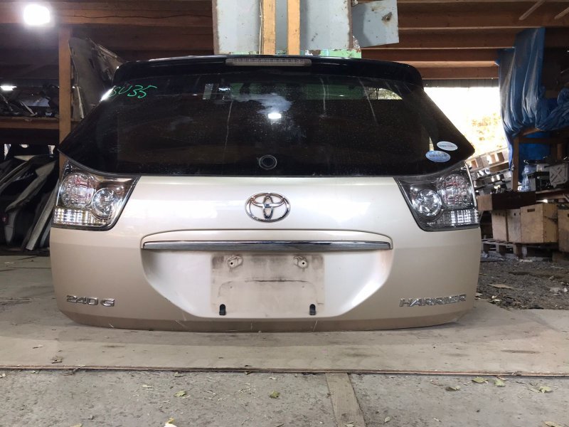 Дверь задняя TOYOTA HARRIER MHU38 2AZ-FE 2008 (б/у)