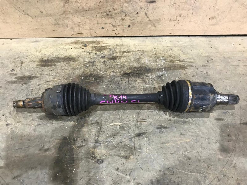 Привод MITSUBISHI OUTLANDER CW5W 4B12 2008 передний левый (б/у)