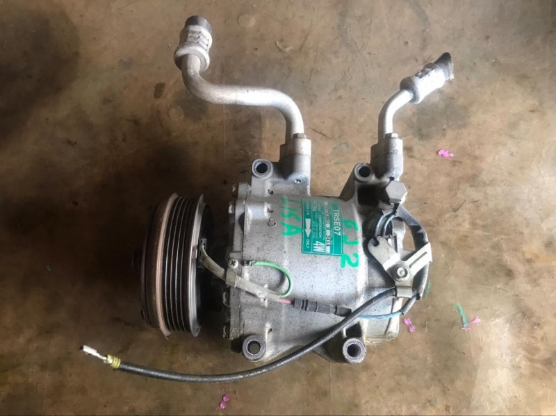 Компрессор кондиционера HONDA AIRWAVE GJ1 L15A 2010 (б/у)