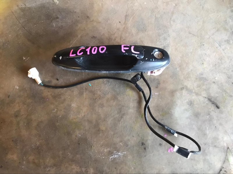 Ручка двери TOYOTA LAND CRUISER CYGNUS UZJ100 2UZ-FE 2005 передняя левая (б/у)