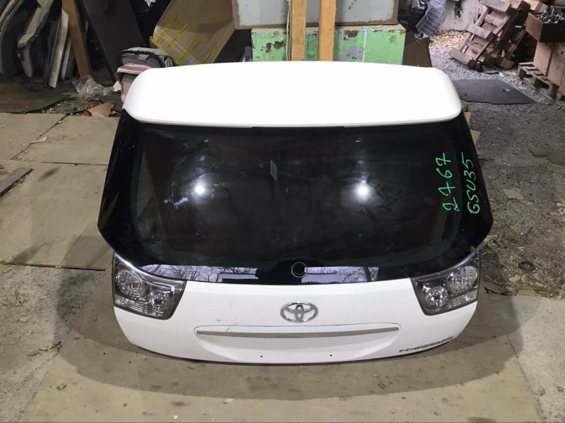 Дверь задняя TOYOTA HARRIER GSU35 2GR-FE 2008 (б/у)