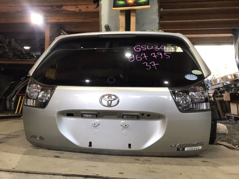 Дверь задняя TOYOTA HARRIER GSU35 2GR-FE 2008 (б/у)