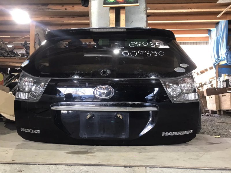 Дверь задняя TOYOTA HARRIER GSU35 2GR-FE 2008 задняя (б/у)