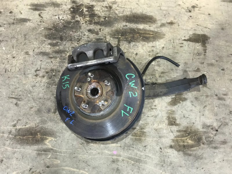 Ступица HONDA ACCORD CW2 K24A 2013 передняя левая (б/у)