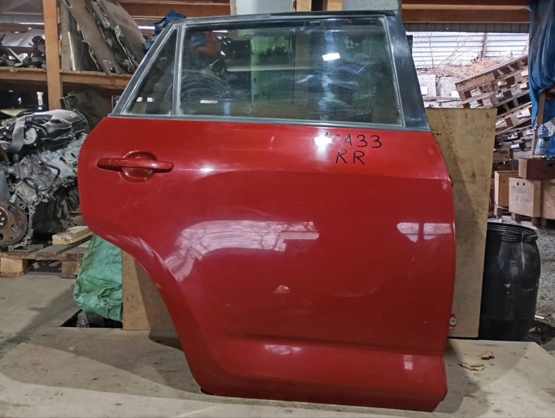 Дверь TOYOTA VANGUARD GSA33 2AZ-FE 2010 задняя правая (б/у)