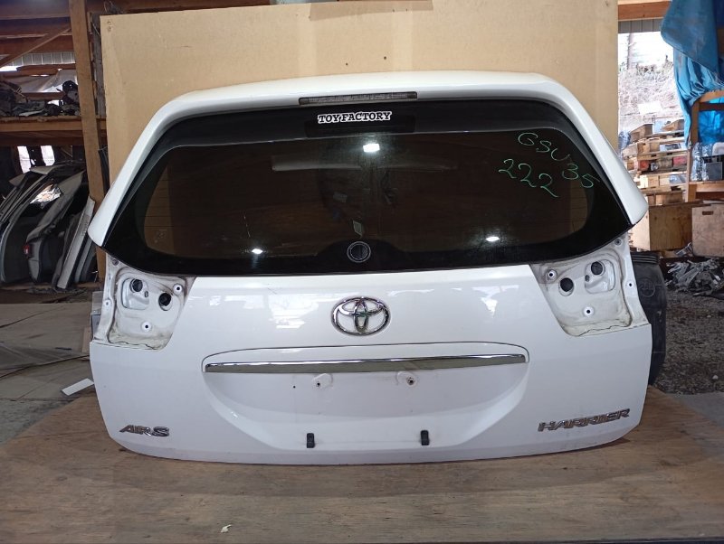 Дверь задняя TOYOTA HARRIER GSU35 2GR-FE 2007 задняя (б/у)