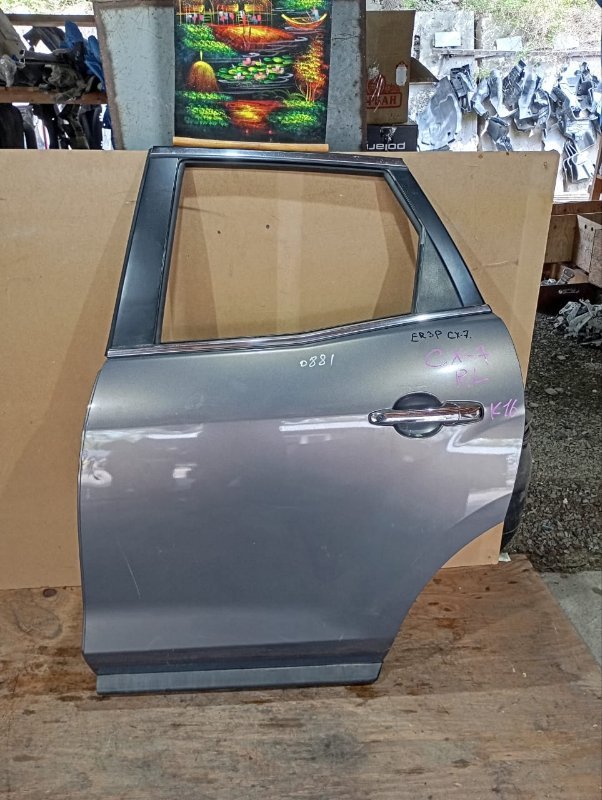 Дверь MAZDA CX-7 ER3P L3-VDT 2008 задняя левая (б/у)