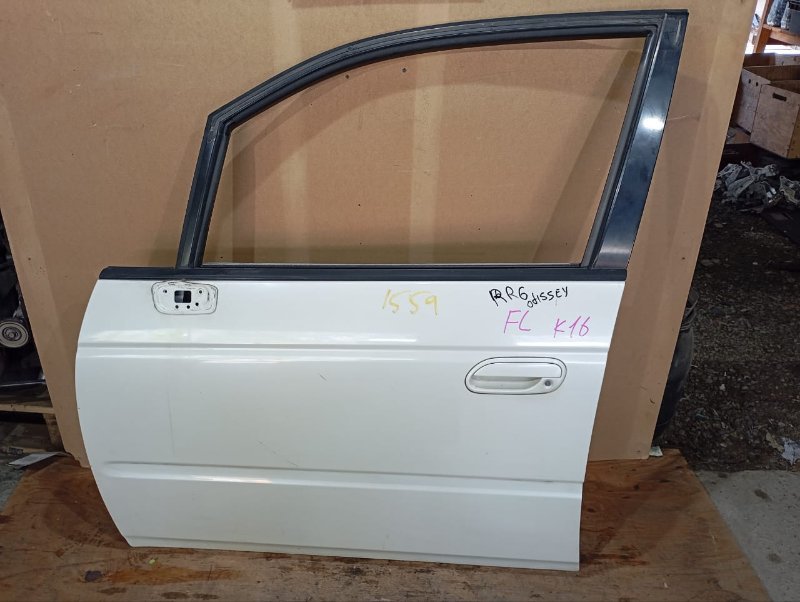 Дверь HONDA ODYSSEY RA6 F23A 2001 передняя левая (б/у)