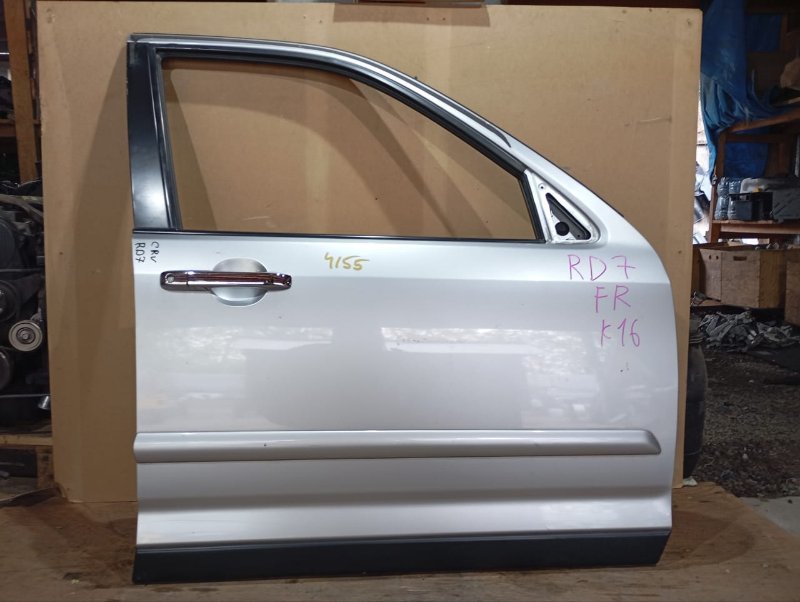Замок двери HONDA CR-V RD7 K24A 2006 передний правый (б/у)
