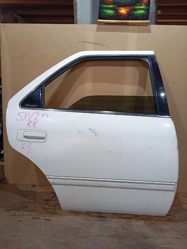 Дверь TOYOTA MARK II QUALIS SXV20 5S-FE 2000 задняя правая (б/у)