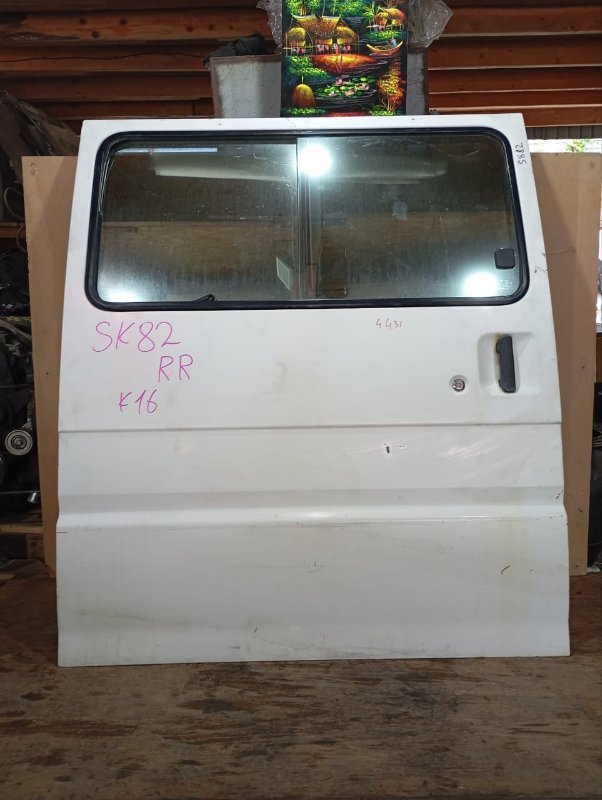 Дверь MAZDA BONGO SK82V F8 2008 задняя правая (б/у)