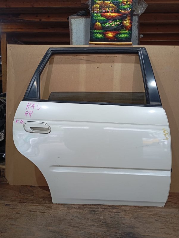 Дверь HONDA ODYSSEY RA6 F23A 2001 задняя правая (б/у)