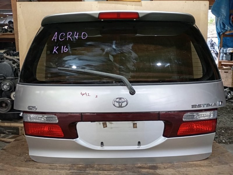 Дверь задняя TOYOTA ESTIMA ACR40 2AZ-FE 2002 задняя (б/у)