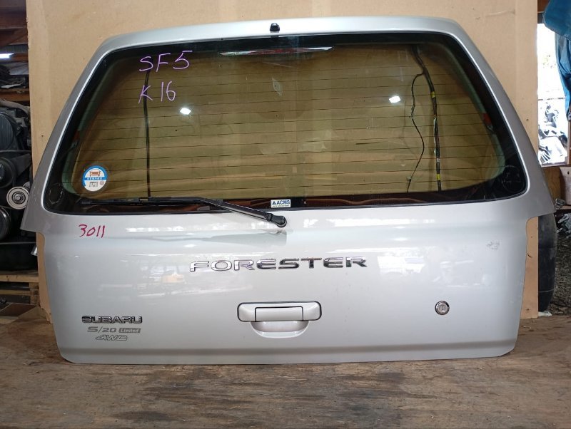 Дверь задняя SUBARU FORESTER SF5 EJ202 1999 (б/у)