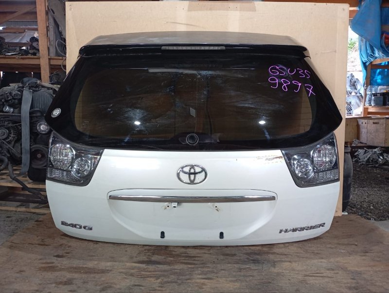 Дверь задняя TOYOTA HARRIER GSU35 2GR-FE 2008 задняя (б/у)
