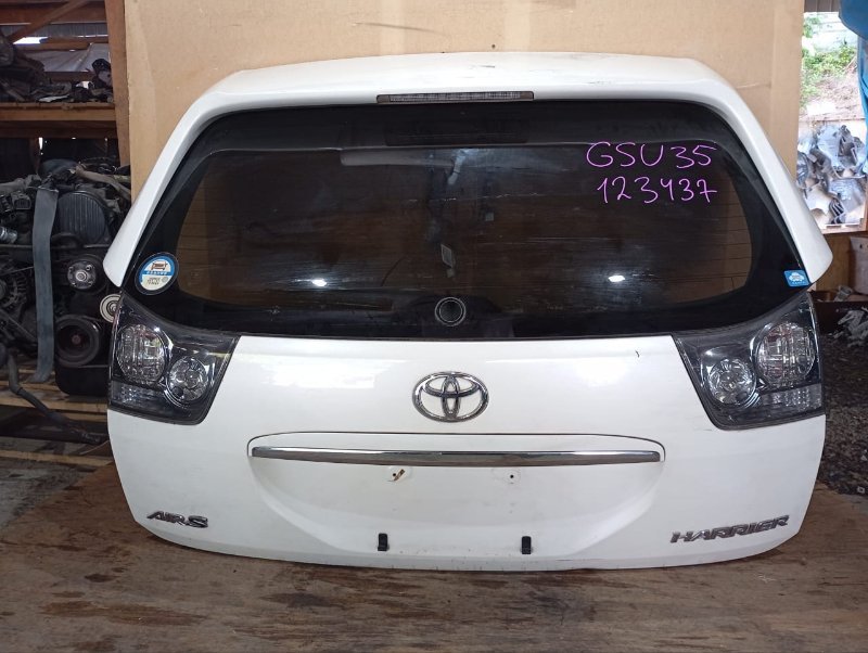Дверь задняя TOYOTA HARRIER GSU35 2GR-FE 2008 задняя (б/у)