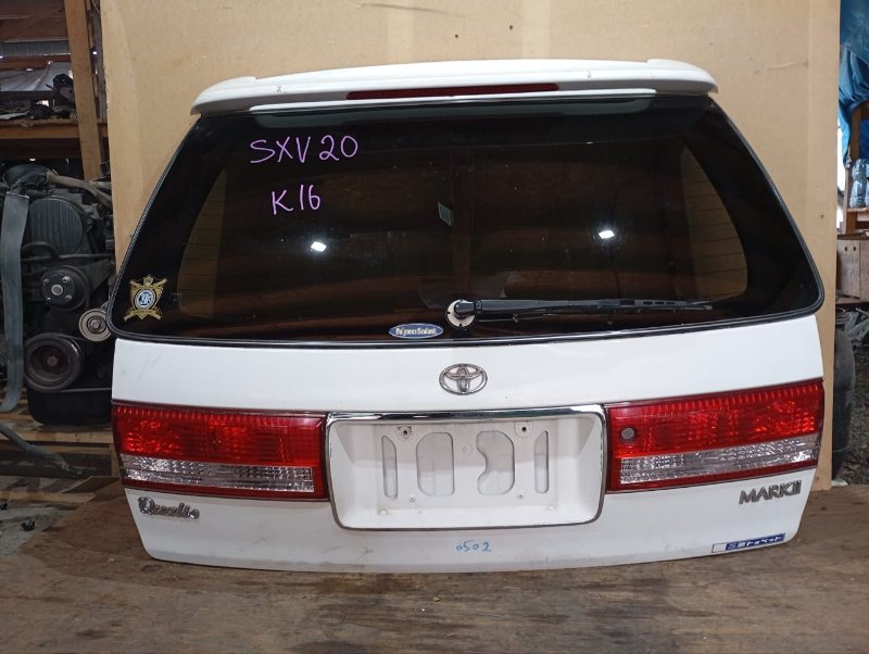 Дверь задняя TOYOTA MARK II QUALIS SXV20 5S-FE 2000 задняя (б/у)