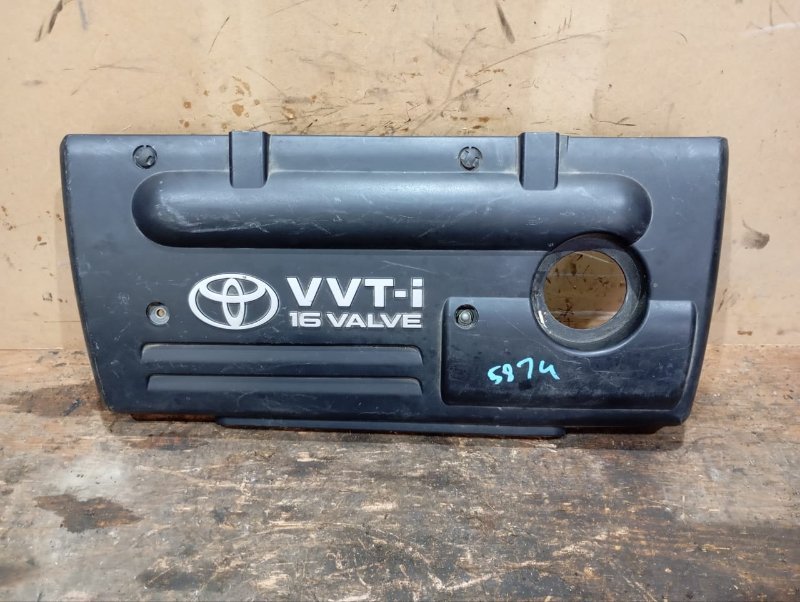 Пластиковая крышка на двс TOYOTA OPA ZCT10 1ZZ-FE 2001 (б/у)