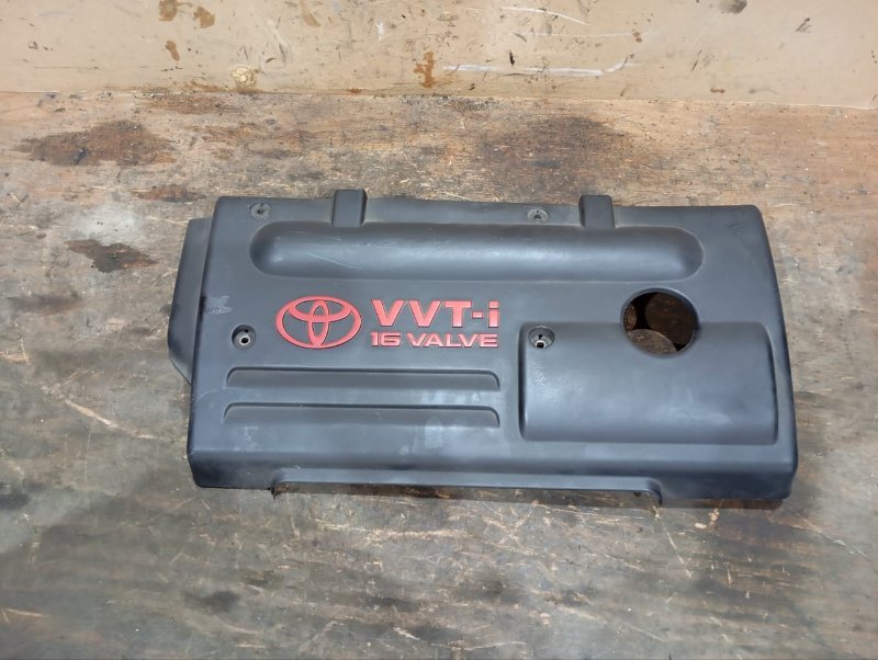 Пластиковая крышка на двс TOYOTA VISTA ZZV50 1ZZ-FE 2003 (б/у)