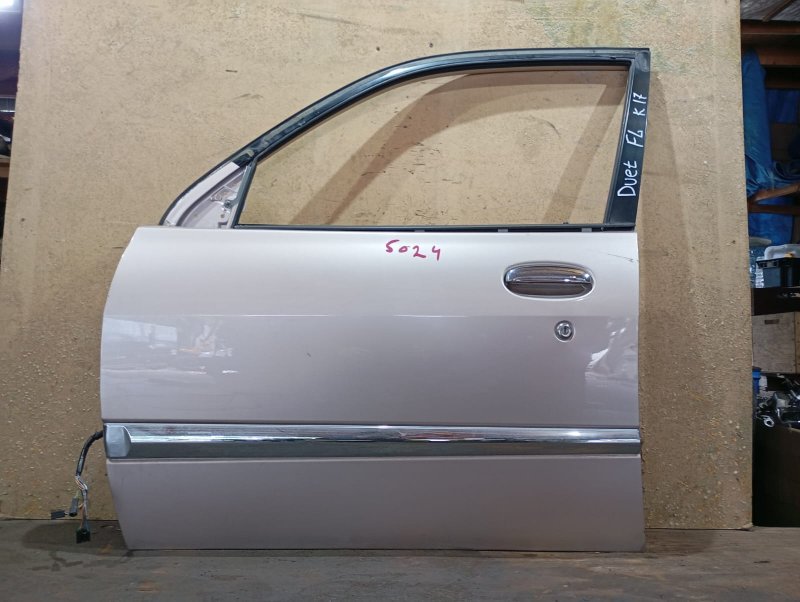 Дверь TOYOTA DUET M100A EJ-VE 2002 передняя левая (б/у)