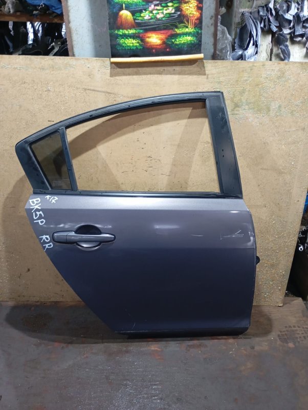 Дверь MAZDA AXELA BK5P ZY-VE 2008 задняя правая (б/у)