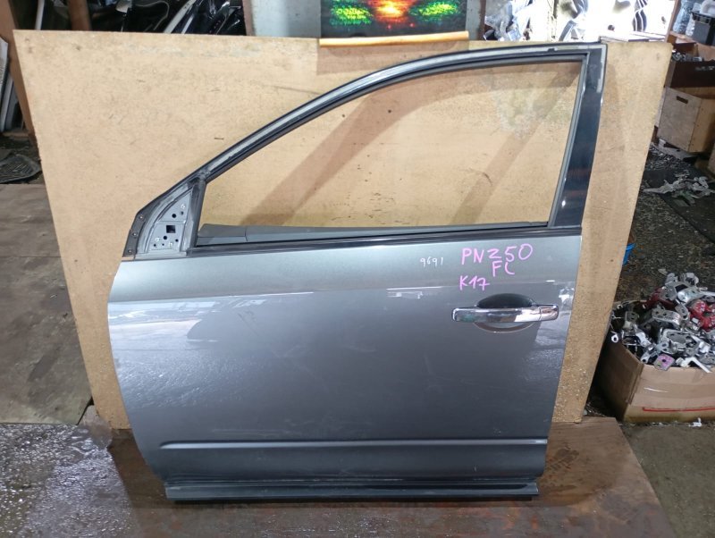 Дверь NISSAN MURANO PNZ50 VQ35DE 2007 передняя левая (б/у)