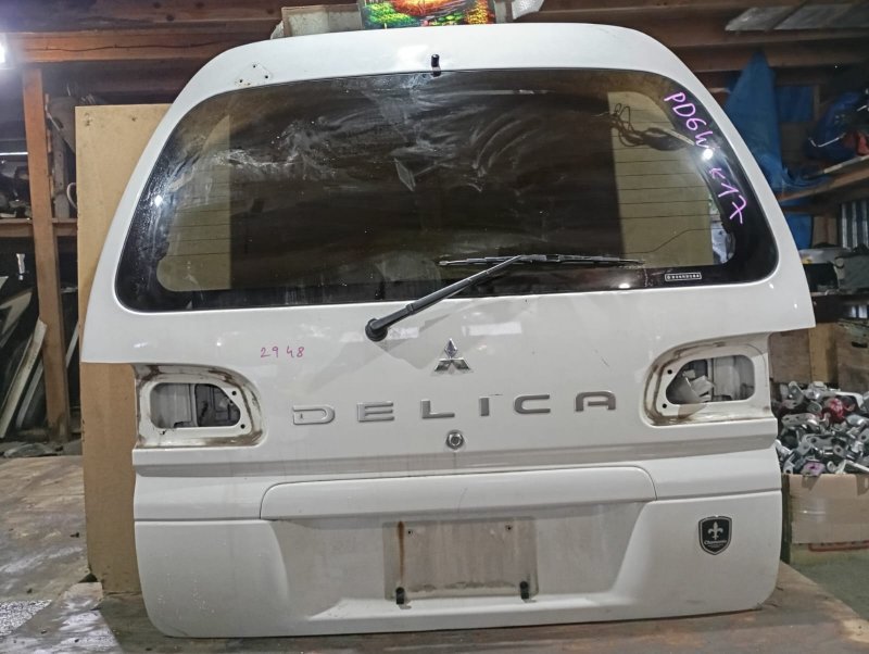 Дверь задняя MITSUBISHI DELICA PD6W 6G72 2003 (б/у)