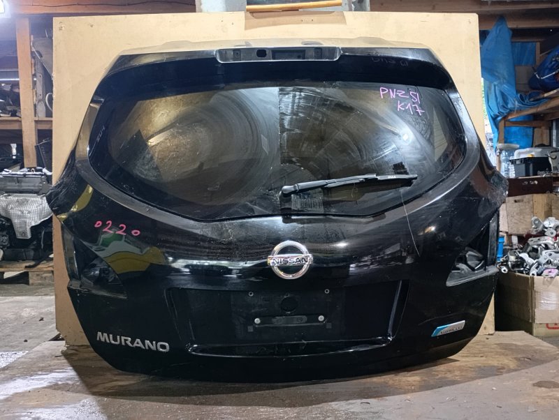 Дверь задняя NISSAN MURANO PNZ51 VQ35DE 2009 задняя (б/у)