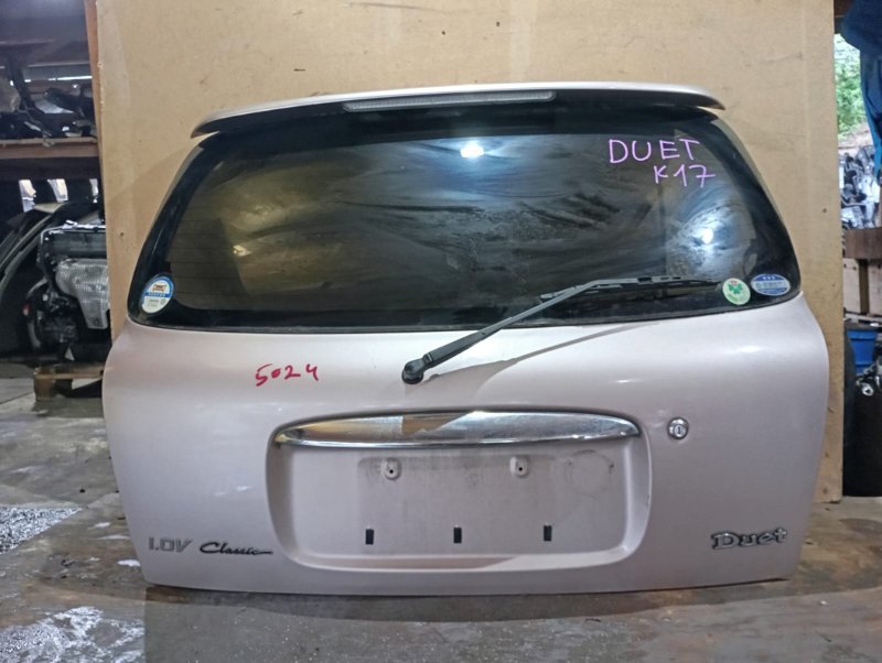Дверь задняя TOYOTA DUET M100A EJ-VE 2002 (б/у)