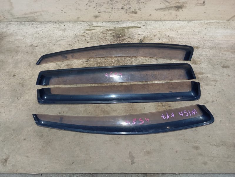 Ветровики комплект TOYOTA WISH ZNE10 1ZZ-FE 2007 (б/у)