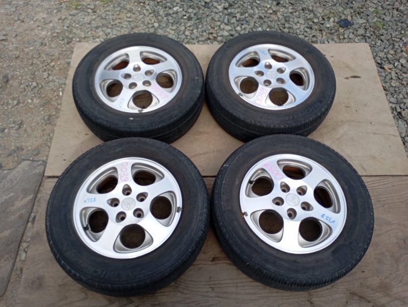Колесо с литым диском MITSUBISHI PAJERO IO H76W 4G93 2006 (б/у)